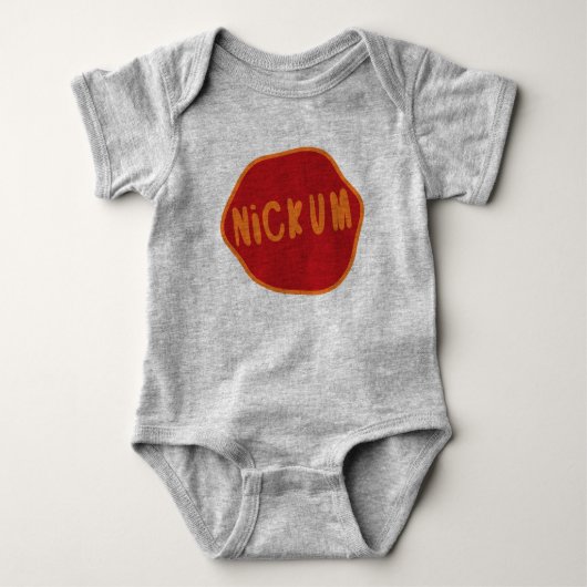 Body Nickum Doric Dialect Scottish Scots Bodysuit (Devant)