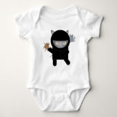 Body ninja kitty bébé onsie (Devant)