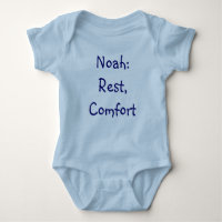 Noah Nom du bébé Signification Bodysuit