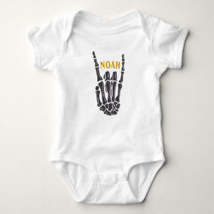 Body Noah Nom personnalisé Toddler Rock n Roll Metal Pu