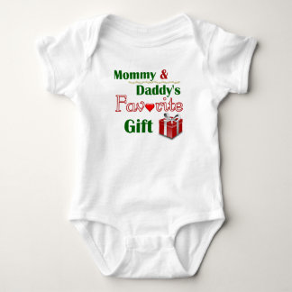 Body Noël du cadeau préféré de maman et papa