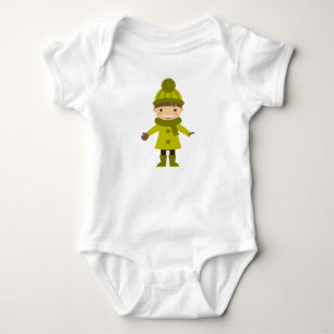Body Noël et hiver Design Baby Jersey Bodysuit