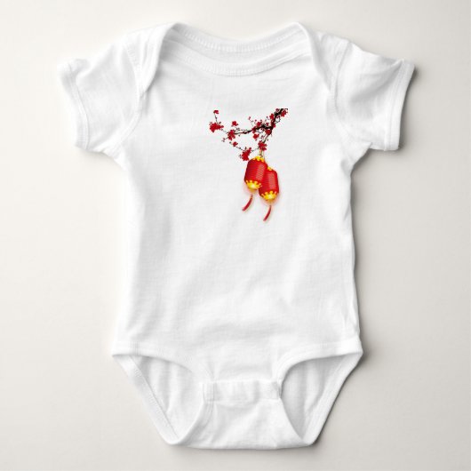 Body Noël et hiver Design Bodysuit bébé (Devant)