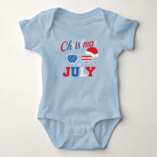 Body Noël patriotique Juillet unisex
