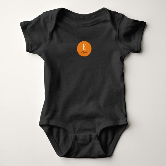 Body Nom customisé du monogramme Twilight (Devant)
