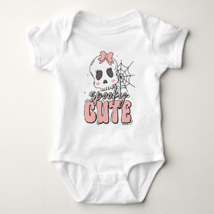 Body Nom d'anniversaire rose mignon et effrayant pour H