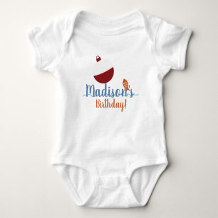 Body Nom de la première fête d'anniversaire Pêche à l'a
