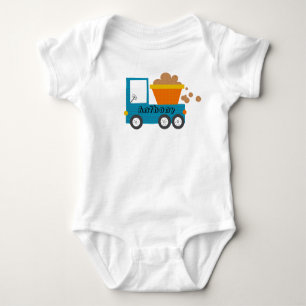 Body Nom du camion de construction mignonne bébé garçon