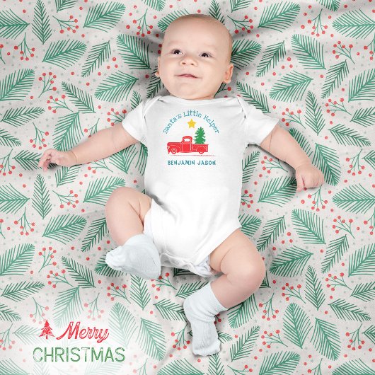 Body 🎅🏻 Nom du petit aide de Santa ⭐Arbre de camion