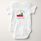 Body 🎅🏻 Nom du petit aide de Santa ⭐Arbre de camion (Dos)