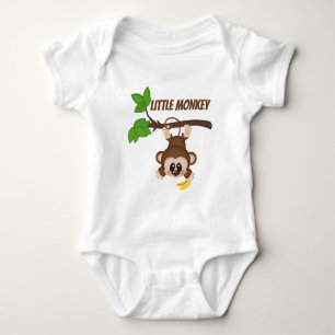 Body Nom du singe jungle unisex mignon