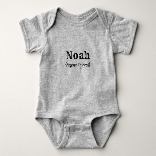 Body Nom et signification (Noah) (Devant)