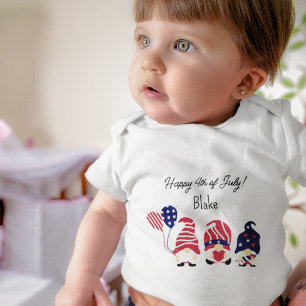 Body Nom, Gnomes, 4 juillet Nouveau-né à Jersey 24mos