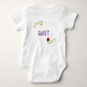 Body Nom hébreu Mon premier Rosh Hashana Jour juif (Dos)