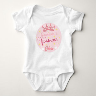 Body Nom personnalisé Baby Bodysuit/princesse de grand-