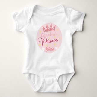 Body Nom personnalisé Baby Bodysuit/princesse de grand-