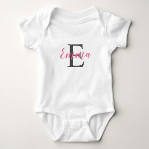 Body Nom personnalisé Monogramme