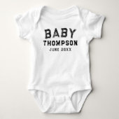 Body Nom personnalisé ou Faire-part de prénom (Devant)