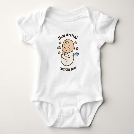 Body Noms personnalisés Bébé Bodysuit (Devant)