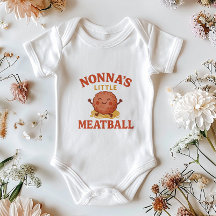 Nonna's Little Meatball Baby | Beau cadeau italien