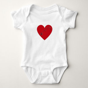 Body Notes musicales dans le coeur