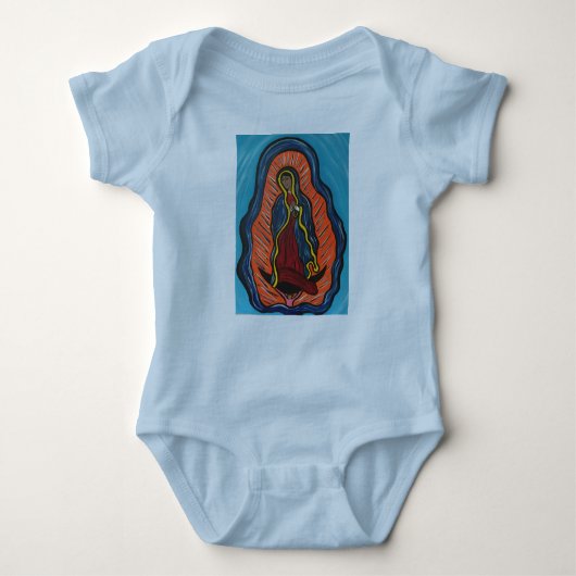 Body 'Notre Dame De Guadalupe' Chemise Bébée (Devant)