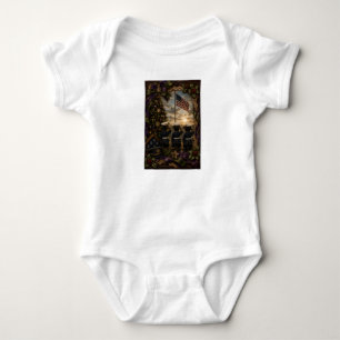 Body Notre futur ensemble mignon de style militaire pou