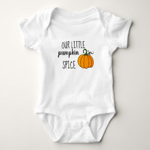 Body Notre petit costume Citrouille pour bébé épice