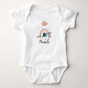 Body Notre petit Miracle Boho aquarelle Rainbow Baby Bo