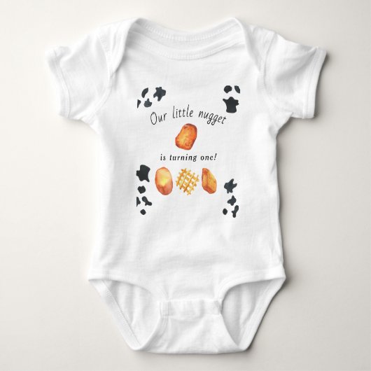 Body Notre Petit Nugget devient un Anniversaire de enfa (Devant)