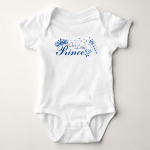 Body Notre Petit Prix avec couronne et étoiles bébé cre