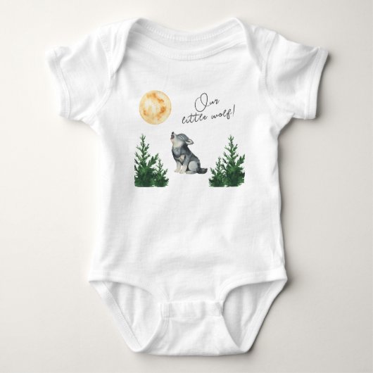 Body Notre petite douche de bébé Loup (Devant)