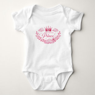 Body Notre Petite Princesse Couronne Rose Bébé Fille