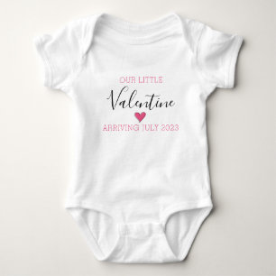 Body Notre Petite Saint Valentin Année d'Arrivée Saint