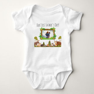 Body Notre T-Shirt pour bébé pour la première fête des