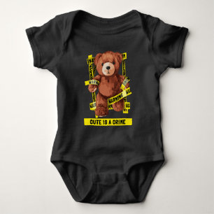 Body Nounours policier en ours en peluche mignon