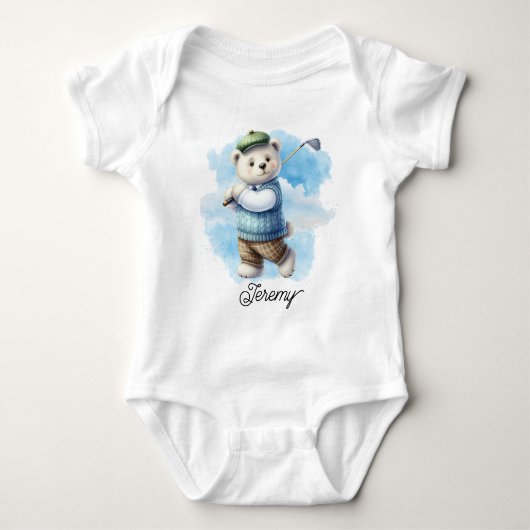 Body Nounours Teddy Bear de golf mignon (Devant)