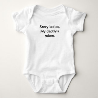 Body Nourrisson, mon papa pris, onsie