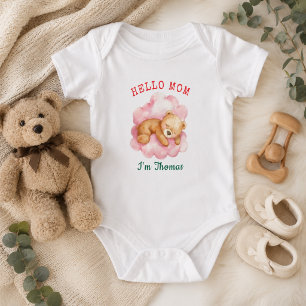 Body Nous Pouvons à peine Attendre Garçon Ourson Mignon