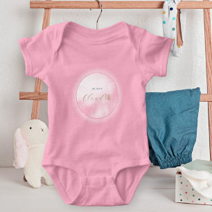Body Nous sommes sur Cloud 9 Fille Nouveau-née Rose Bab