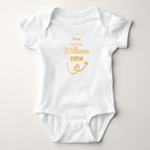 Body Nouveau À L'Équipage [NOM], Cadeau De Bébé, Person