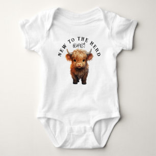 Body Nouveau au Herd Highland Cow Baby Calf