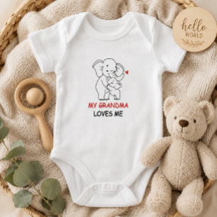 Body Nouveau cadeau pour grand-mère Ma grand-mère m'aim
