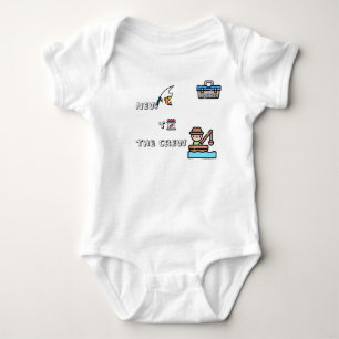 Body "Nouveau dans l'Équipe" BLEU T-shirt de Pêche Pers