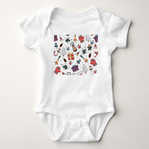 Body Nouvel An : Motif de Noël.