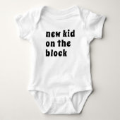 Body Nouvel Enfant Sur Le Bloc Faire-part De Grossesse  (Devant)