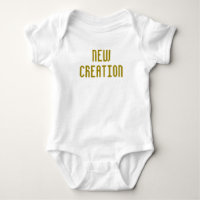 Nouvelle Création - Bébé Boy Bodysuit Gold