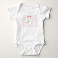 Nurserie personnalisée pour bébé fille avec noeud