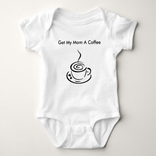 Body Obtenez à ma maman un café Onsie (Devant)