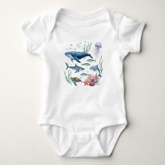 Body Ocean Animals Baby, Summer Sea Life Baby 